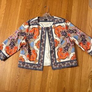 6 by Six Multicolor Women's Blazer